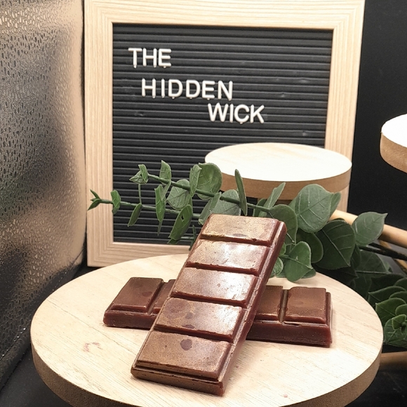 Coffee Brown Handmade Wax Melt Snap Bars, Pack Of 2 - Picture 1 of 3